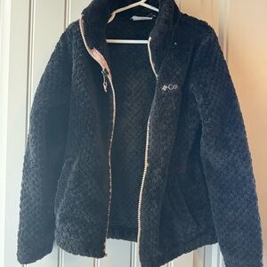 Columbia children’s Black Teddy Jacket